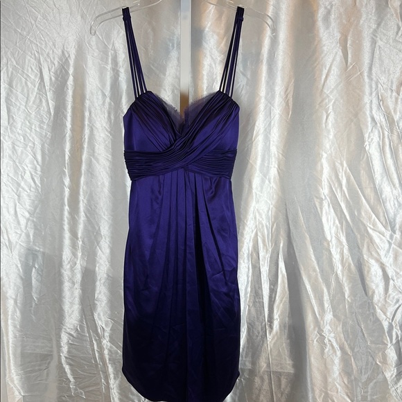 Marc Bouwer Purple Midi Dress - Picture 1 of 9
